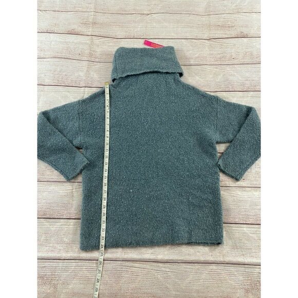 NWT Catherine Malandrino Dusty Teal Turtle Neck Sweater - Medium - Picture 3 of 12